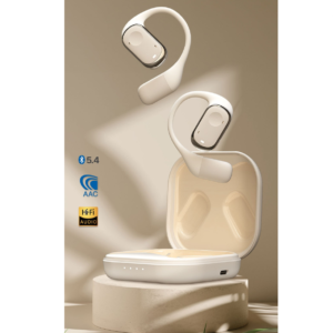 블라우풍트 AAC ENC 노이즈 캔슬링 오픈 귀걸이형 HI-FI 5.4 블루투스 이어폰 BLP-OE383I 아이보리 37시간
