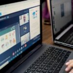 VPN을 통해 안전하게 윈도우 원격 데스크톱에 접속하는 장면