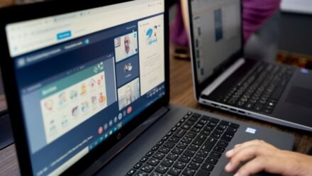 VPN을 통해 안전하게 윈도우 원격 데스크톱에 접속하는 장면